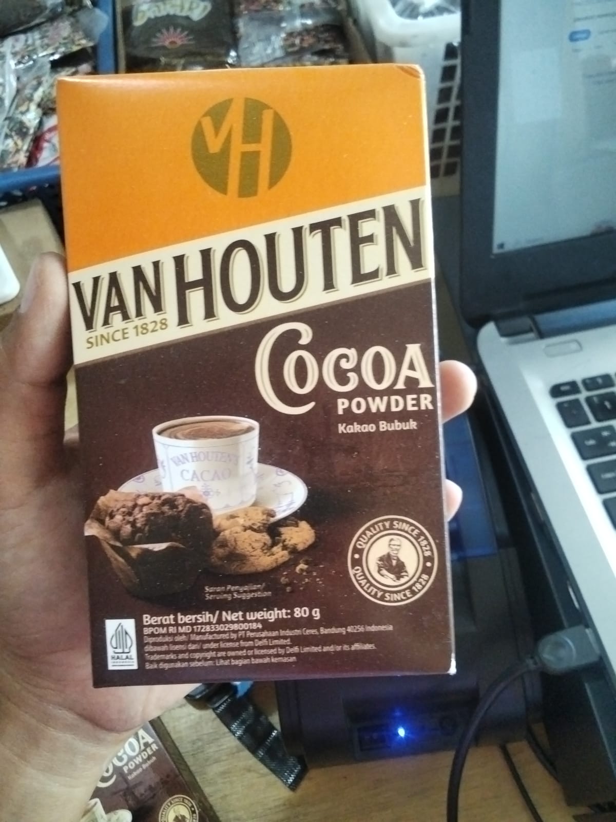 Kotak Hadiah Cokelat